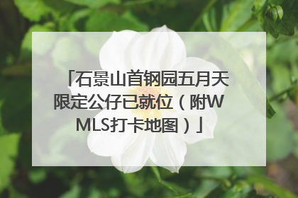 石景山首钢园五月天限定公仔已就位（附WMLS打卡地图）