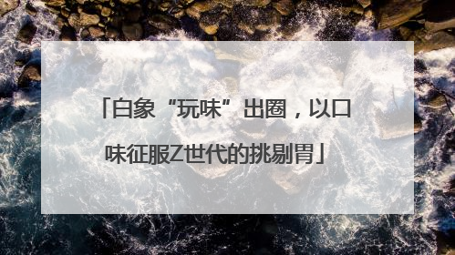白象“玩味”出圈，以口味征服Z世代的挑剔胃