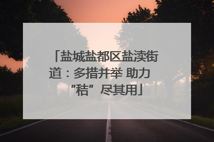 盐城盐都区盐渎街道：多措并举 助力“秸”尽其用