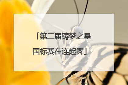 第二届铸梦之星国标赛在连起舞