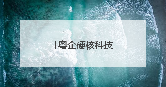 粤企硬核科技亮相上交会