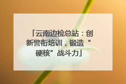 云南边检总站：创新警衔培训，锻造“硬核”战斗力