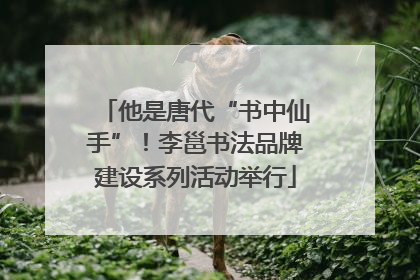 他是唐代“书中仙手”！李邕书法品牌建设系列活动举行