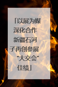 以展为媒 深化合作 新疆石河子再创参展“大交会”佳绩