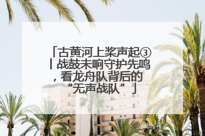 古黄河上桨声起③丨战鼓未响守护先鸣，看龙舟队背后的 “无声战队”