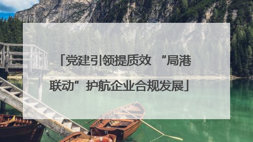 党建引领提质效 “局港联动”护航企业合规发展