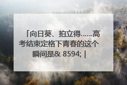 向日葵、拍立得……高考结束定格下青春的这个瞬间是& 8594;｜2025四川高考