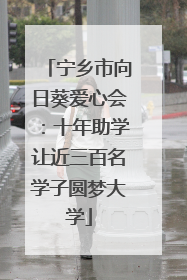 宁乡市向日葵爱心会：十年助学让近三百名学子圆梦大学