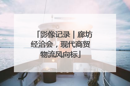 影像记录｜廊坊经洽会，现代商贸物流风向标