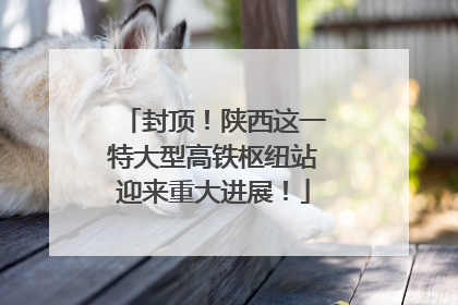 封顶！陕西这一特大型高铁枢纽站迎来重大进展！