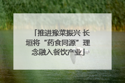 推进豫菜振兴 长垣将“药食同源”理念融入餐饮产业