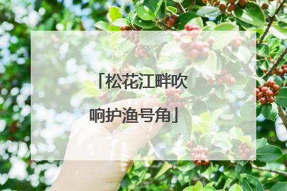 松花江畔吹响护渔号角