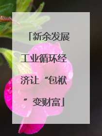 新余发展工业循环经济让“包袱”变财富