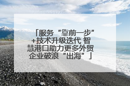 服务“靠前一步”+技术升级迭代 智慧港口助力更多外贸企业破浪“出海”