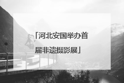河北安国举办首届非遗摄影展