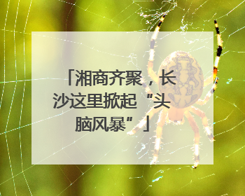 湘商齐聚，长沙这里掀起“头脑风暴”