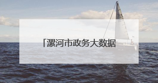 漯河市政务大数据中心：“云”上约农机 服务有保障