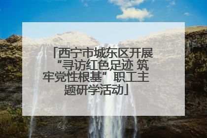 西宁市城东区开展“寻访红色足迹 筑牢党性根基”职工主题研学活动