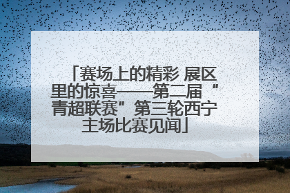 赛场上的精彩 展区里的惊喜——第二届“青超联赛”第三轮西宁主场比赛见闻