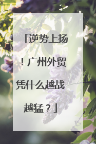 逆势上扬！广州外贸凭什么越战越猛？