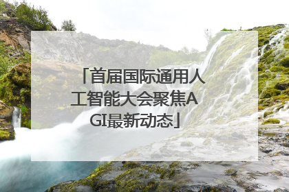 首届国际通用人工智能大会聚焦AGI最新动态