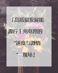 高质量发展能源行丨充电界的 “速度与激情” 现场