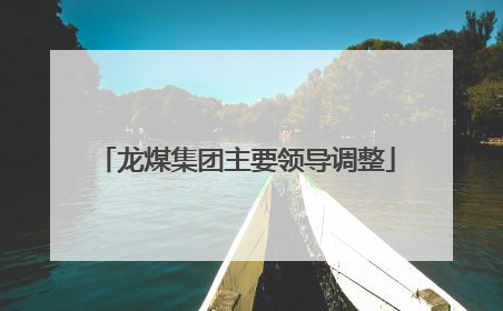 龙煤集团主要领导调整
